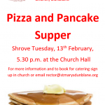 Pancake Supper Poster